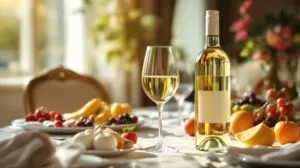 vin blanc fruité sec
