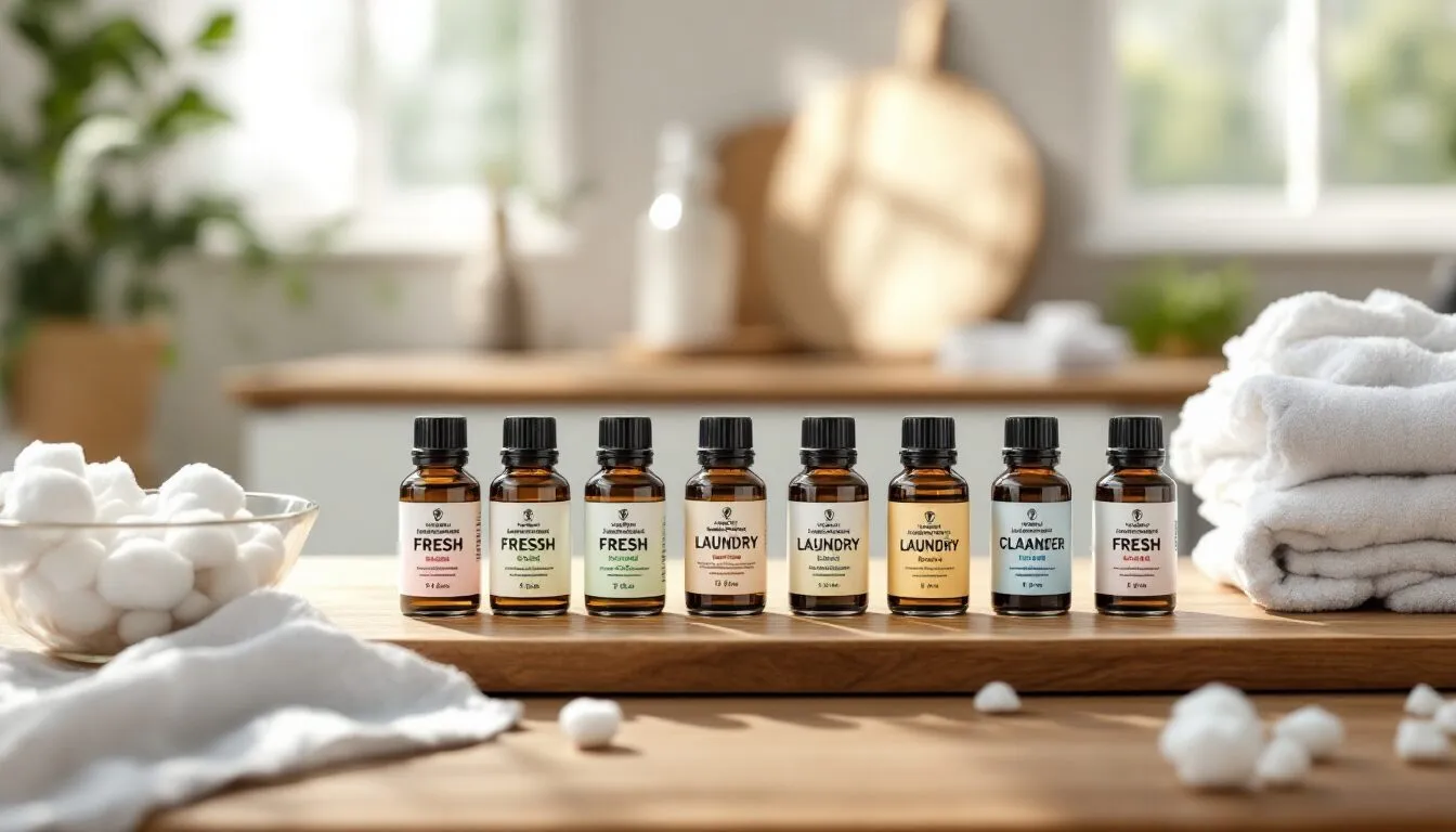 huile essentielle pour parfumer le linge
