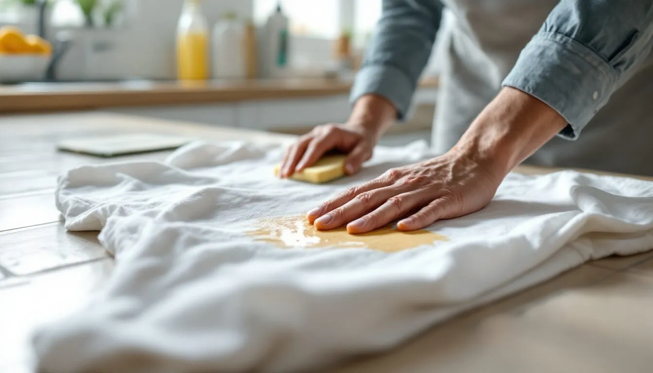 enlever une tache de peinture sur un vêtement