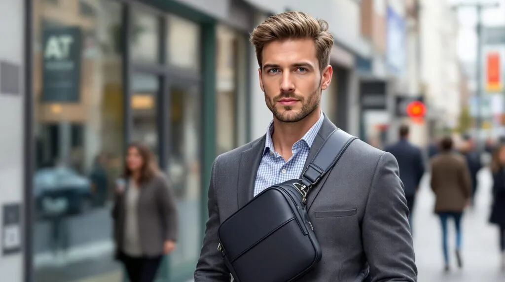 sac bandoulière homme