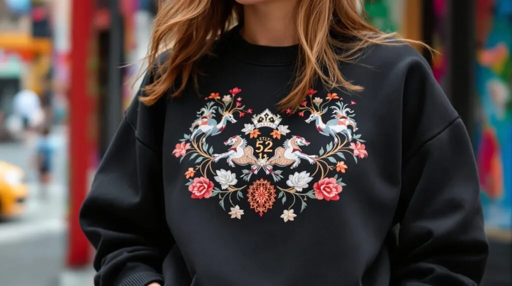 sweat broderie personnalisée