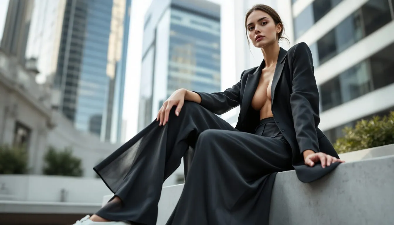 comment porter le pantalon fluide