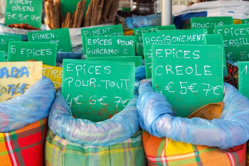 boutique produits locaux créoles