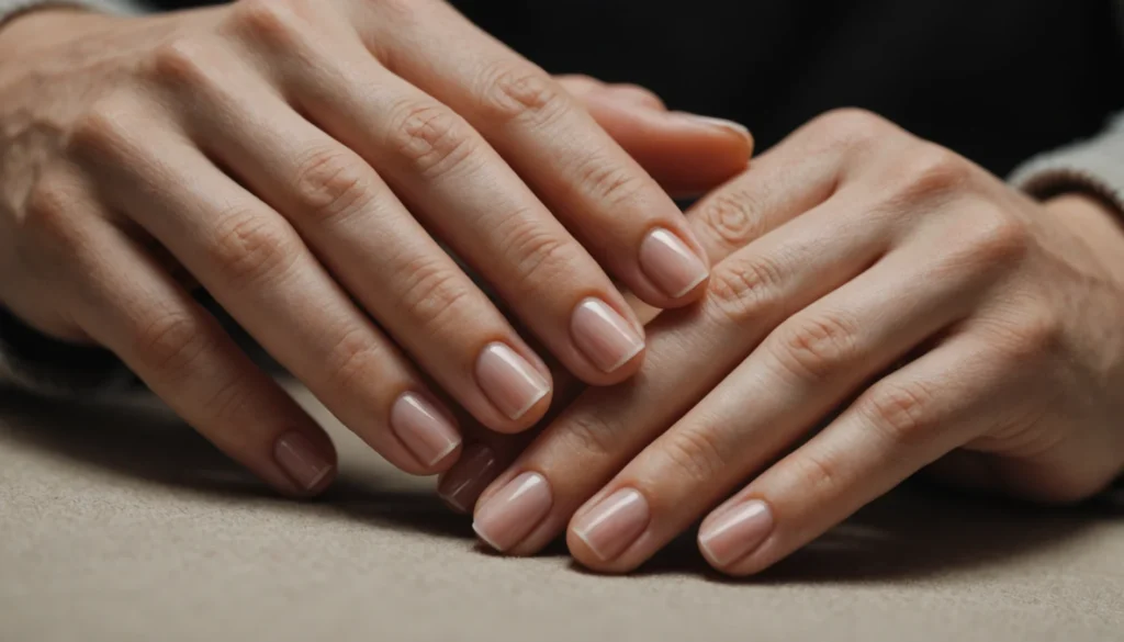 ongles striés