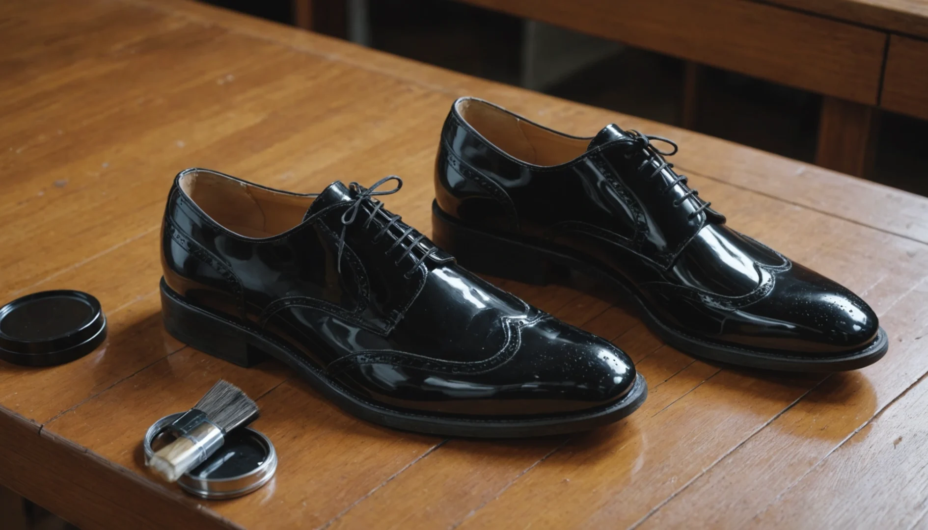 réparer chaussures vernies craquelées