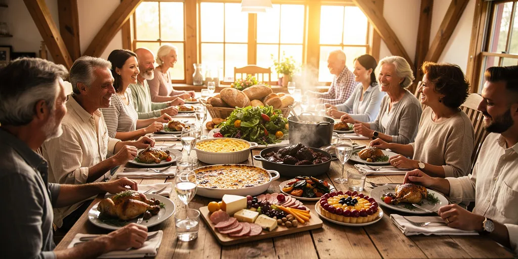 idée repas 13 personnes