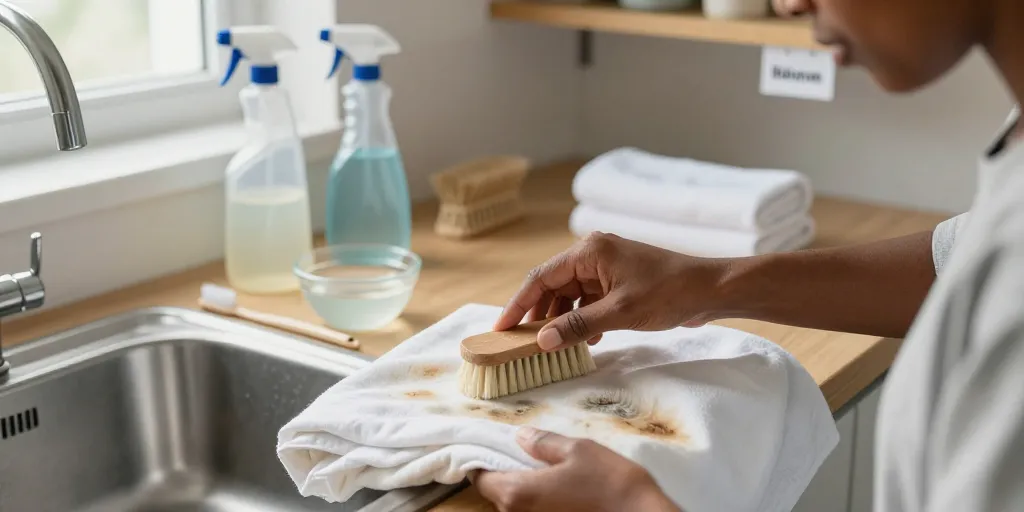 comment retirer des taches de moisissure sur du tissu