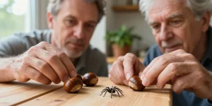 marrons contre les araignées