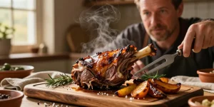 souris d'agneau au four