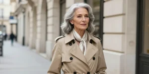 look moderne femme 70 ans