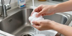déboucher lavabo bicarbonate
