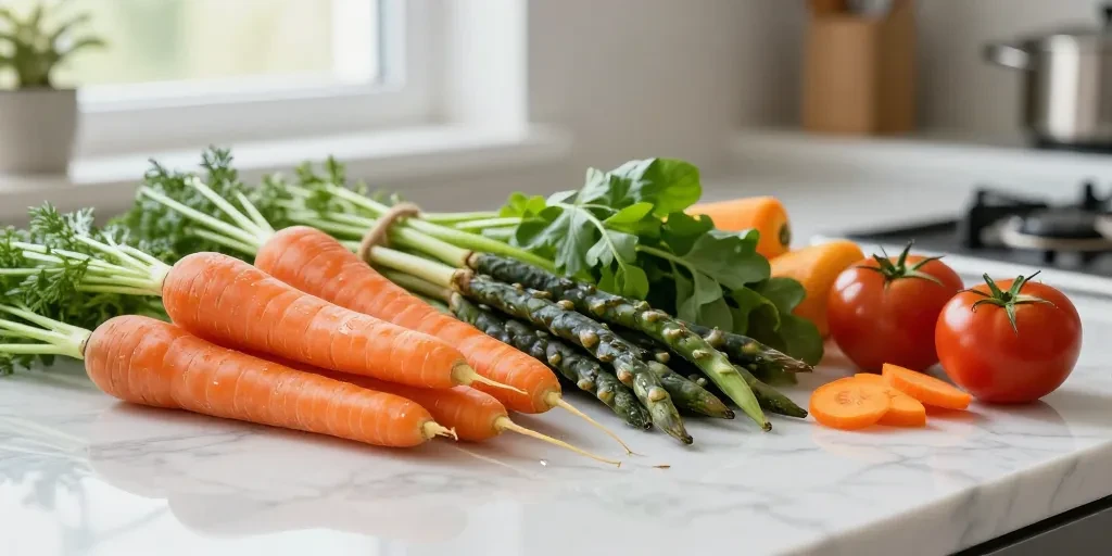 recettes bêta-carotène vue