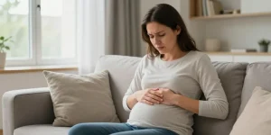 fin de grossesse mal au ventre comme les règles