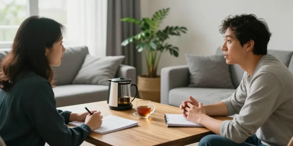 parler d'organisation familiale avec son conjoint sans conflit