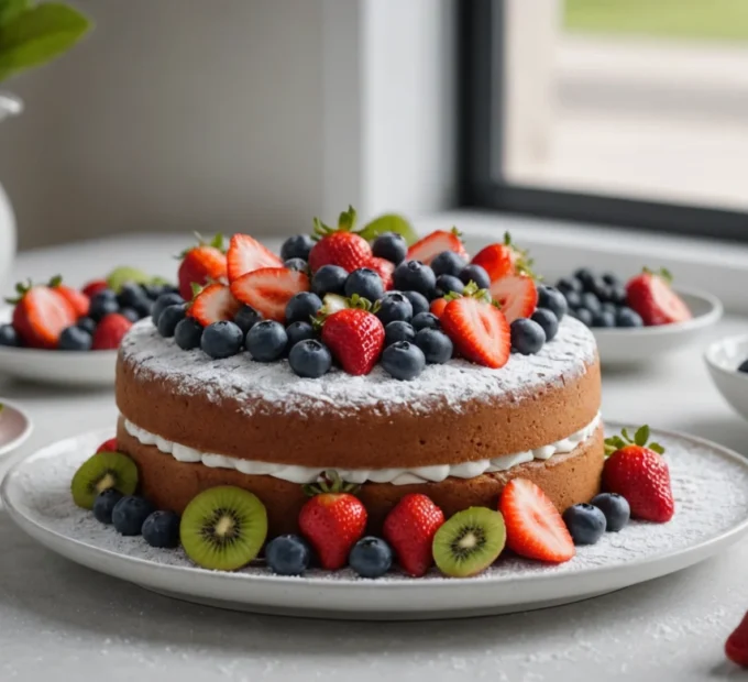 gateau peu calorique industriel