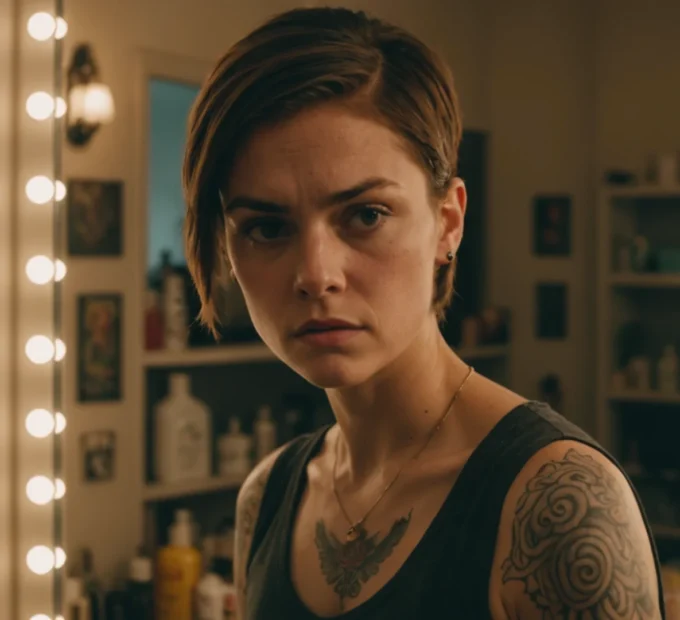 tatouage cheveux ratée